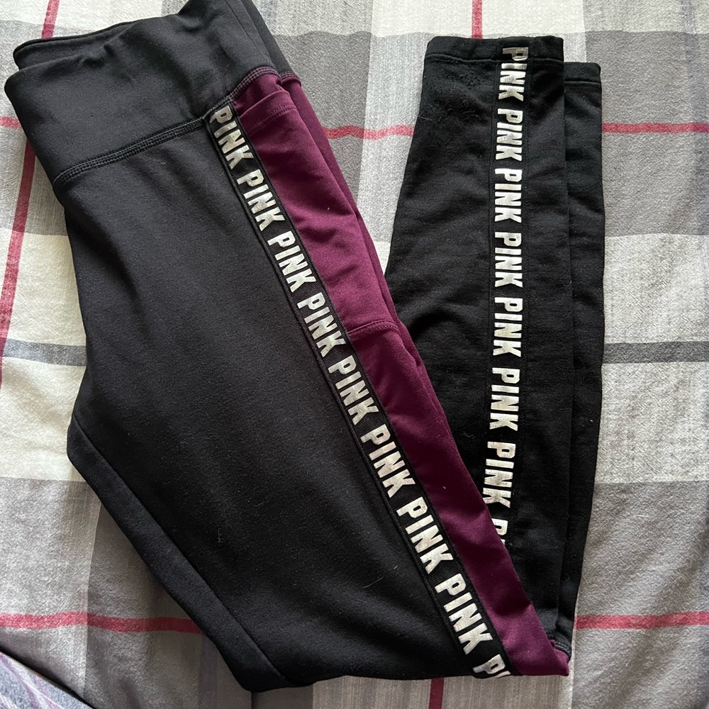 Pink leggings